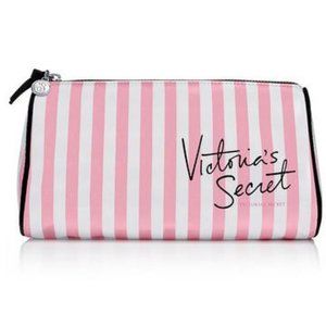 Victoria's Secret Striped Makeup Pouch